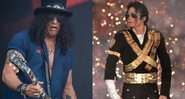 Slash/  Michael Jackson (foto: AP/ Getty Images - George Rose)