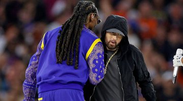 Snoop Dogg e Eminem (Foto:  Steph Chambers/Getty Images)