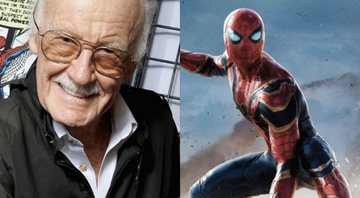 None - Stan Lee, ex-presidente da Marvel Comics (Foto: AP) e Pôster de Homem-Aranha: Sem Volta Para Casa (Foto: Reprodução/Marvel Studios)