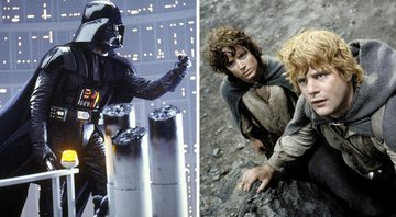 None - Darth Vader em Star Wars e Frodo e Sam em cena de Senhor dos Anéis (Foto: Reprodução/Lucasfilm/New Line Productions)