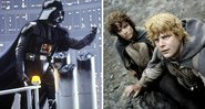 Darth Vader em Star Wars e Frodo e Sam em cena de Senhor dos Anéis (Foto: Reprodução/Lucasfilm/New Line Productions)