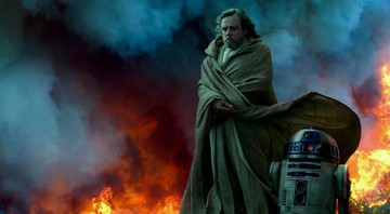 Luke Skywalker (Mark Hammils) e RD-D2 (Foto: Reprodução / Vanity Fair)
