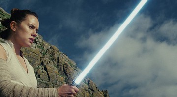 Daisy Ridley como Rey em Star Wars: Os Últimos Jedi (Foto:Reprodução)
