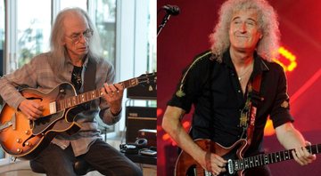 None - Steve Howe (Foto: Getty Images) / Brian May (Foto: Chris Pizzello / AP)