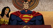 Superman e Mulher-Maravilha em cena de Injustice, animação da DC Comics (Foto: Reprodução/YouTube)