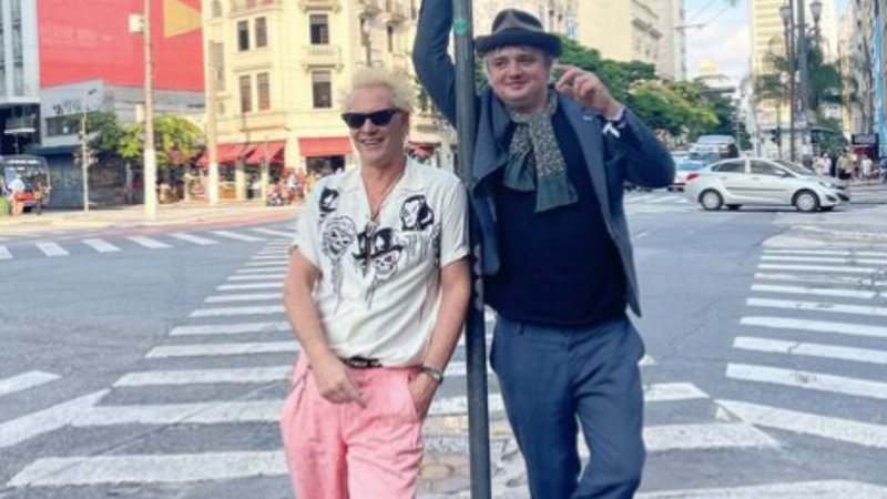 Supla e Pete Doherty (Foto: Reprodução /Instagram)
