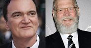 Quentin Tarantino (Foto: Vianney Le Caer / Invision AP) e David Letterman (Foto: AP)