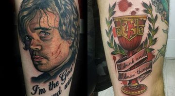 Tatuagens inspiradas na casa Lannister (Foto: Instagram / Reprodução)