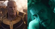 Thanos e Homem de Ferro (Foto 1: Reprodução/ Foto 2: Reprodução)
