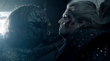 Geralt contra Striga (Foto: Reprodução/Netflix)