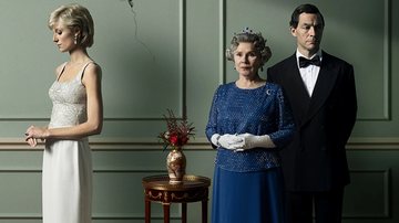 Lady Di, Rainha Elizabeth II e Príncipe Charles na 5ª temporada de 'The Crown' (Foto: Divulgação/ Netflix)