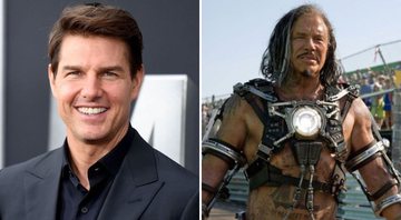 Tom Cruise (Foto: Jamie McCarthy/Getty Images) e Mickey Rourke em Homem de Ferro 2 (Foto: Reprodução)