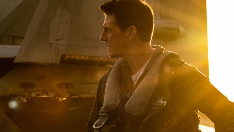 Tom Cruise em Top Gun: Maverick (Foto: Reprodução / IMDb)