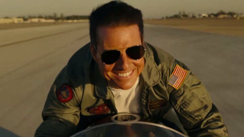 Tom Cruise em Top Gun: Maverick (Foto: Reprodução)