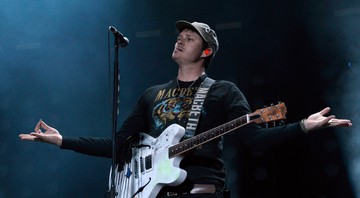 Tom DeLonge, ex-guitarrista e vocalista do Blink 182. (Foto: Lewis Stickley / PA Wire / AP Images)
