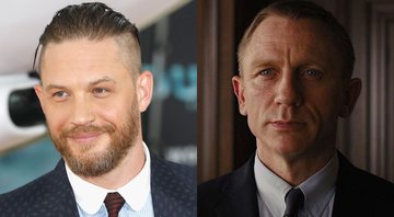 None - Tom Hardy e Daniel Craig (Foto 1: Tristan Fewings/Getty Images/Foto 2: Reprodução)