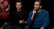 Tom Holland e Jake Gyllenhaal (Foto: Reprodução/YouTube)