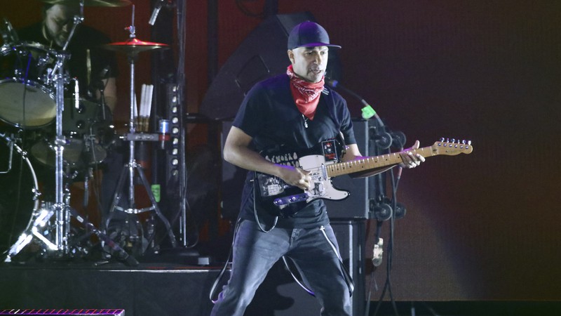 O guitarrista Tom Morello (Foto: Willy Sanjuan/Invision/AP)