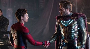 None - Tom Holland e Jake Gyllenhaal em Homem-Aranha: Longe de Casa