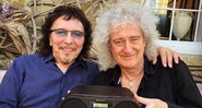 Tommy Iommi e Brian May (Foto:reprodução/Instagram)