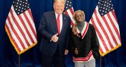 Lil Wayne e Donald Trump (foto: reprodução/ Twitter @LilTunechi)