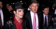Trump e Michael Jackson (Foto: Reprodução/Twitter)