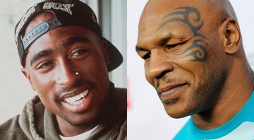 None - Tupac Shakur e Mike Tyson (foto: Chris Pizzello/ AP)
