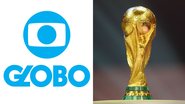 Logo da TV Globo (Foto: Divulgação) e troféu da Copa do Mundo (Foto: Stuart Franklin/Getty Images)