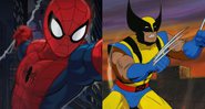 Ultimate Spiderman e X-Men (Foto 1: Reprodução/Foto 2: Reprodução)