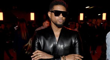 Usher no Paris Fashion Week (Foto: Pascal Le Segretain / Getty Images)