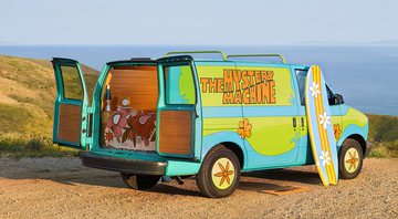 Van do Scooby-Doo no AirBnB (Foto: Reprodução / Twitter)