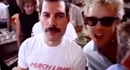 Vídeo raro de Freddie Mercury no lançamento de “One Vision“ (Foto: Instagram / Reprodução)