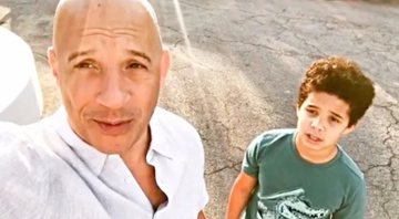 Vin Diesel e Vincent Sinclair (Foto: Reprodução/Instagram)