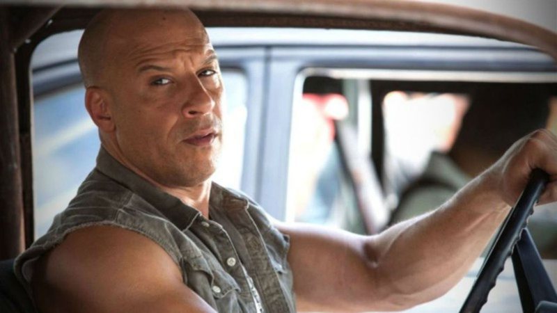 Vin Diesel interpreta Dominic Toretto na franquia de filmes de ação, lançada em 2001