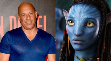 None - Vin Diesel (Foto: Frazer Harrison / Getty Images) e Avatar (Foto: Divulgação)