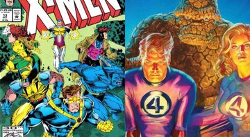 None - X-Men e Quarteto Fantástico nos quadrinhos (Foto: Montagem)