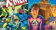 X-Men e Quarteto Fantástico nos quadrinhos (Foto: Montagem)