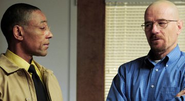 None - Giancarlo Esposito e Bryan Cranston em Breaking Bad (foto: reprodução/ AMC)