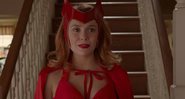 Elizabeth Olsen como Wanda no episódio "Um Halloween Assustadoramente Inédito" (Foto: Reprodução)