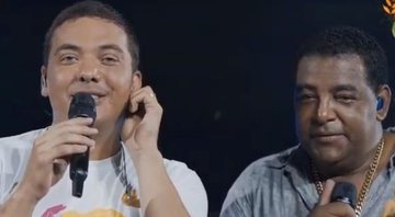Wesley Safadão e Luiz Carlos em live (foto: reprodução/ YouTube)