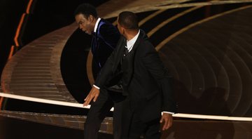 Will Smith agride Chris Rock ao vivo em cerimônia do Oscar 2022 (Foto: Neilson Barnard /Getty Images)