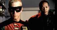Eminem e Dr. Dre no clipe de "Without Me" (Foto: Reprodução)