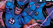Wolverine e Homem-Aranha na capa de Quarteto Fantástico #21 (foto: reprodução Marvel)