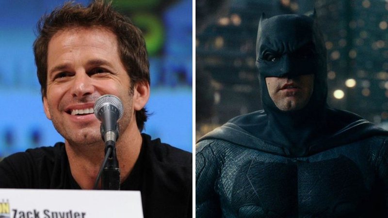 Zack Snyder (Foto: Kevin Winter/Getty Images) e Ben Affleck como Batman em Liga da Justiça (Foto: Reprodução/Warner Bros.)