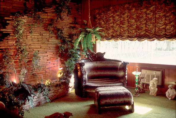 Jungle Room em Graceland(Paul Natkin/Getty Images)