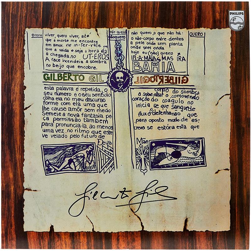 Capa de Gilberto Gil (1969)
