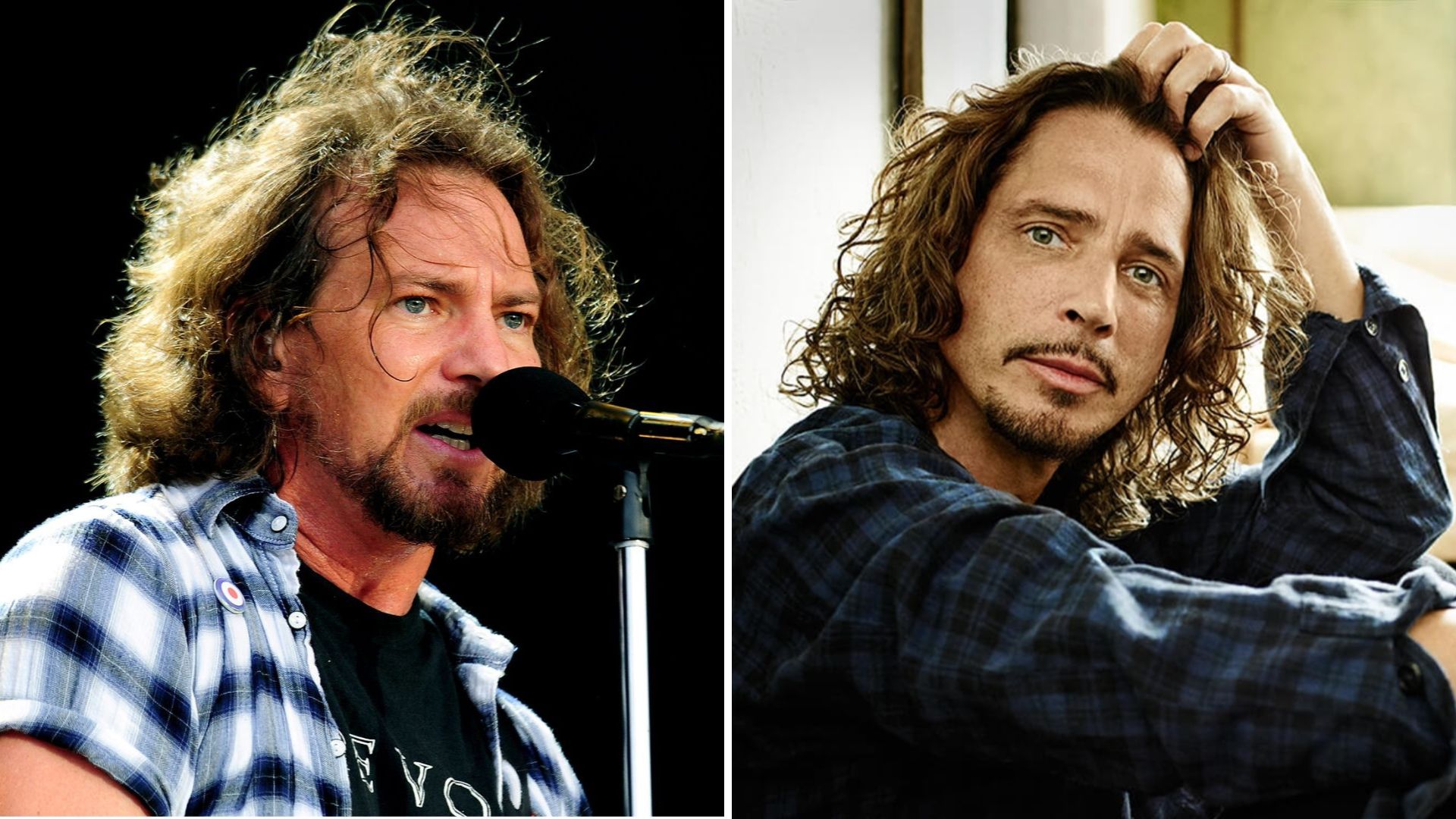 Eddie Vedder e Chris Cornell (Getty Images)