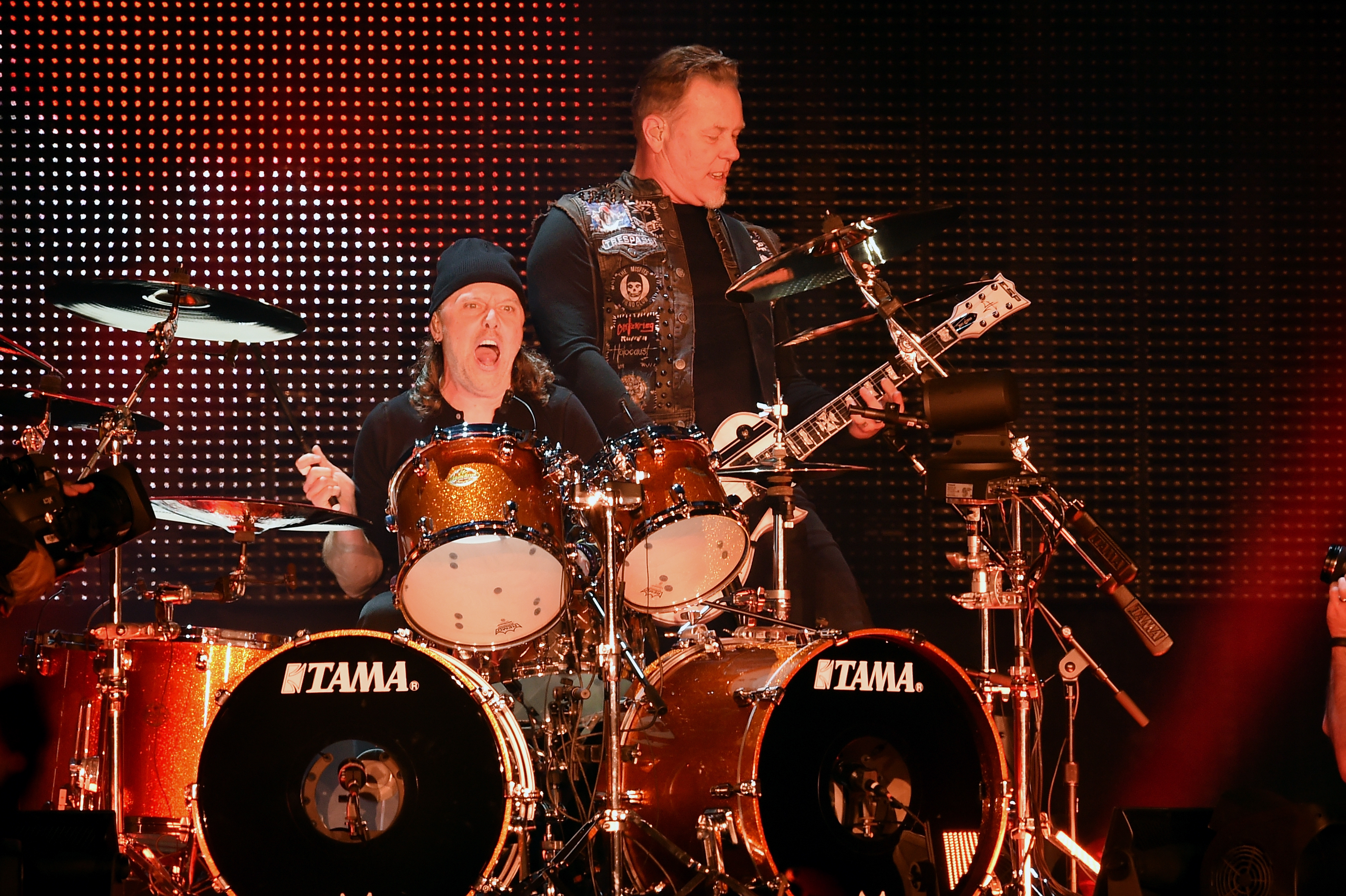 Lars Ulrich e James Hetfield (Getty Images)