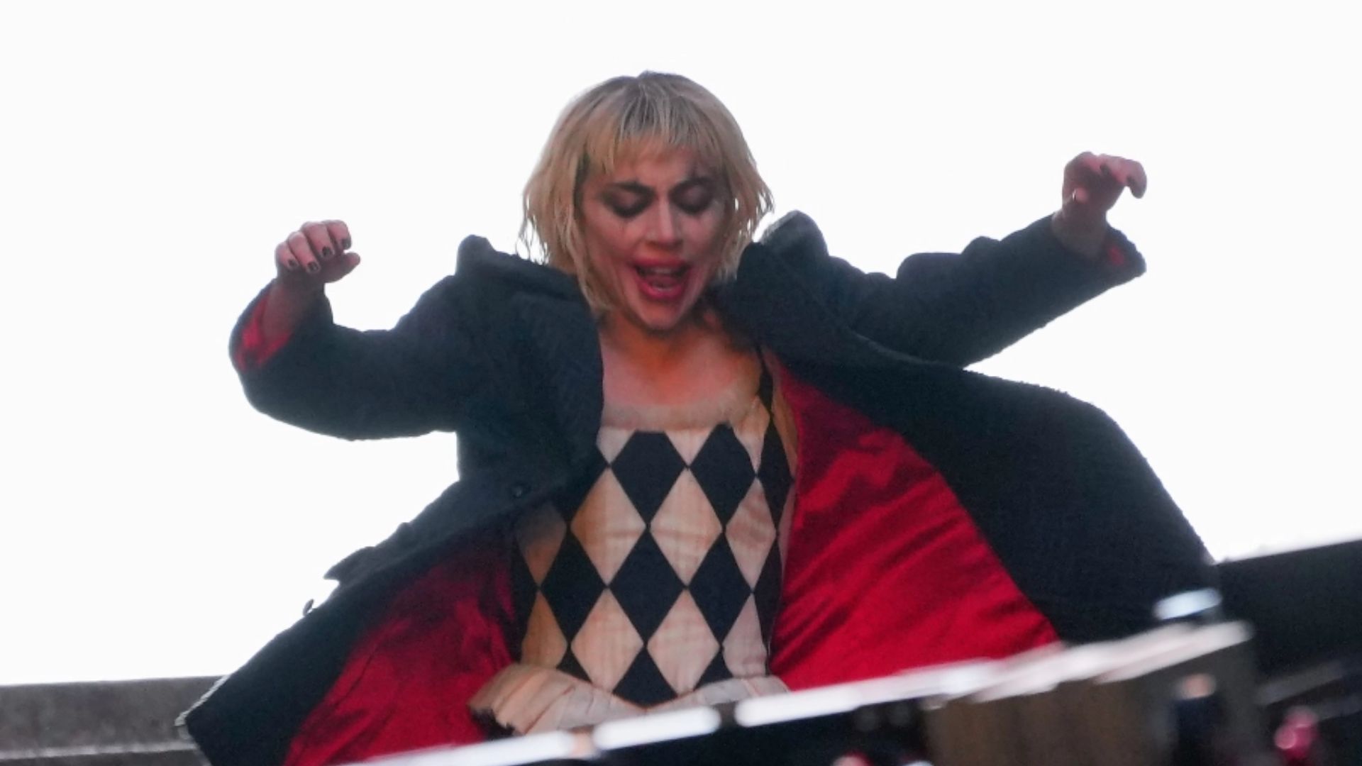 Lady Gaga com Harley Quinn em "Joker: Folie à Deux"