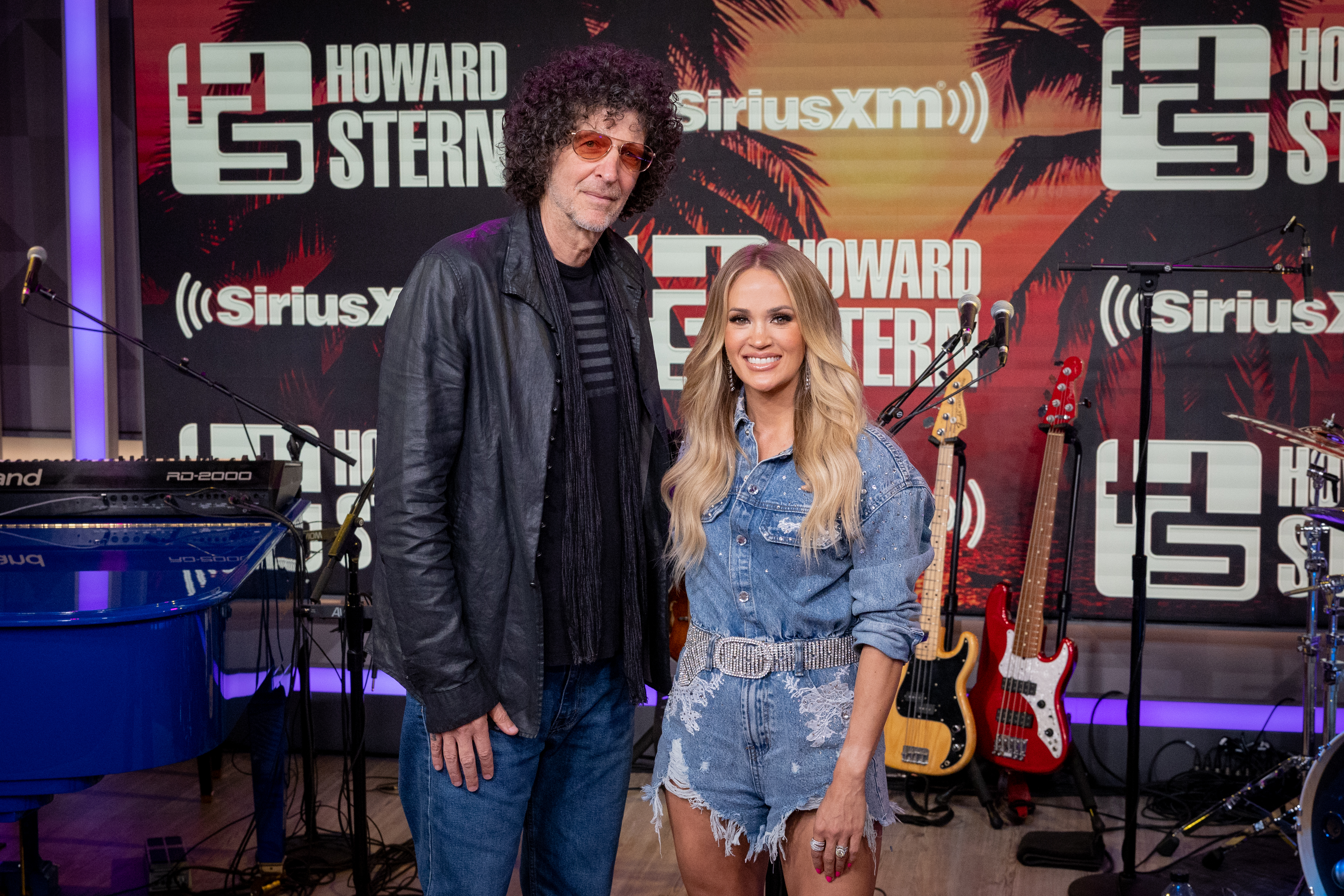 Carrie Underwood e Howard Stern (Getty Images)